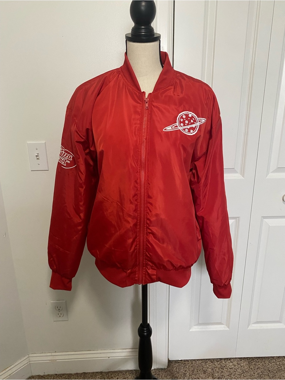 Disney Toy Story Pizza Planet Bomber Jacket